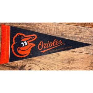 MLB Baltimore Orioles Mini Pennant 4”x9” Baseball Flag Banner Rico
